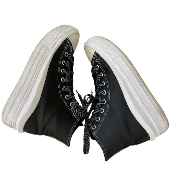 CONVERSE CHUCK TAYLOR All Star Move Hi Platform Sneakers
Black/Lemon Venom 10 - Picture 9 of 14